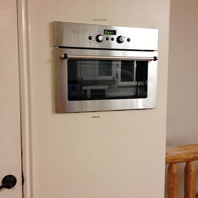 52/52 Challenge :: Ikea Microwave in Pantry - 9th&Mayne